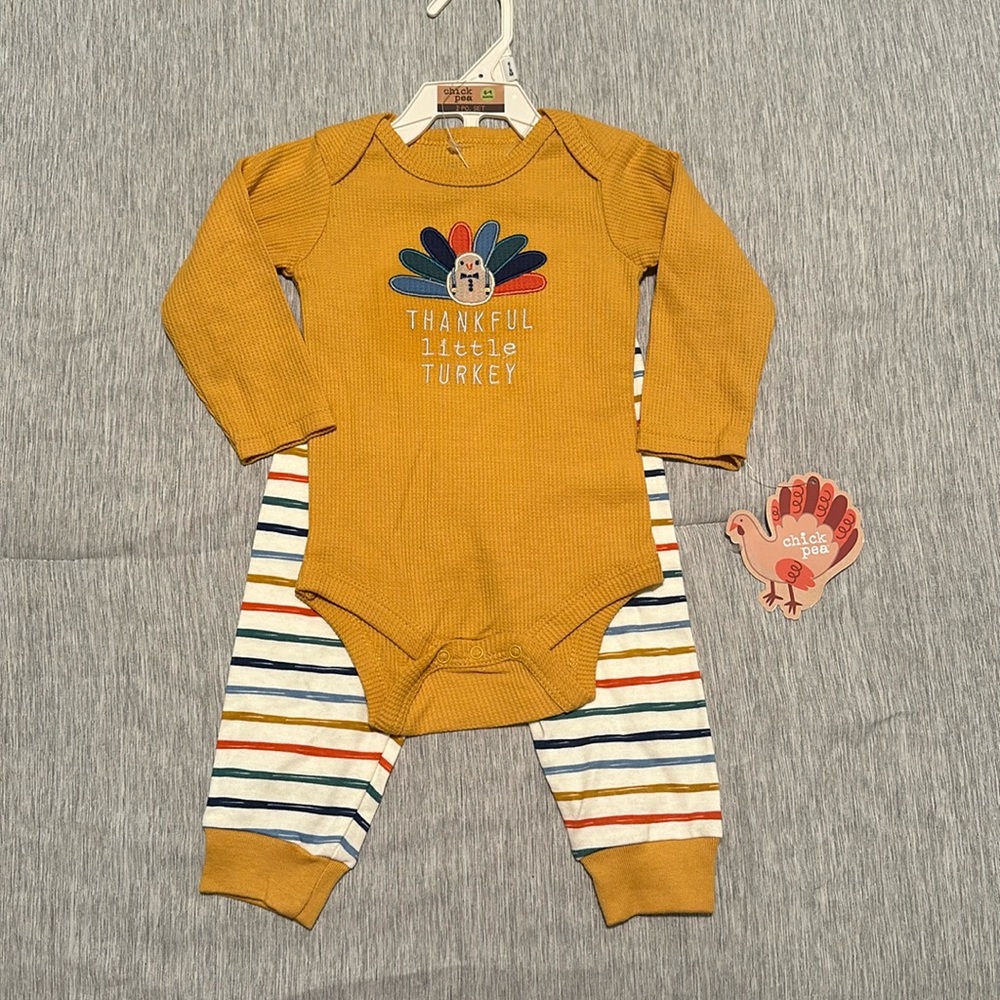 Thanksgiving/Fall outfit 6-9 months